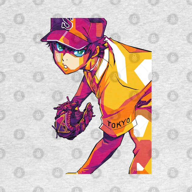 Sawamura Eijunn Diamond No ace by Rekayasabumi